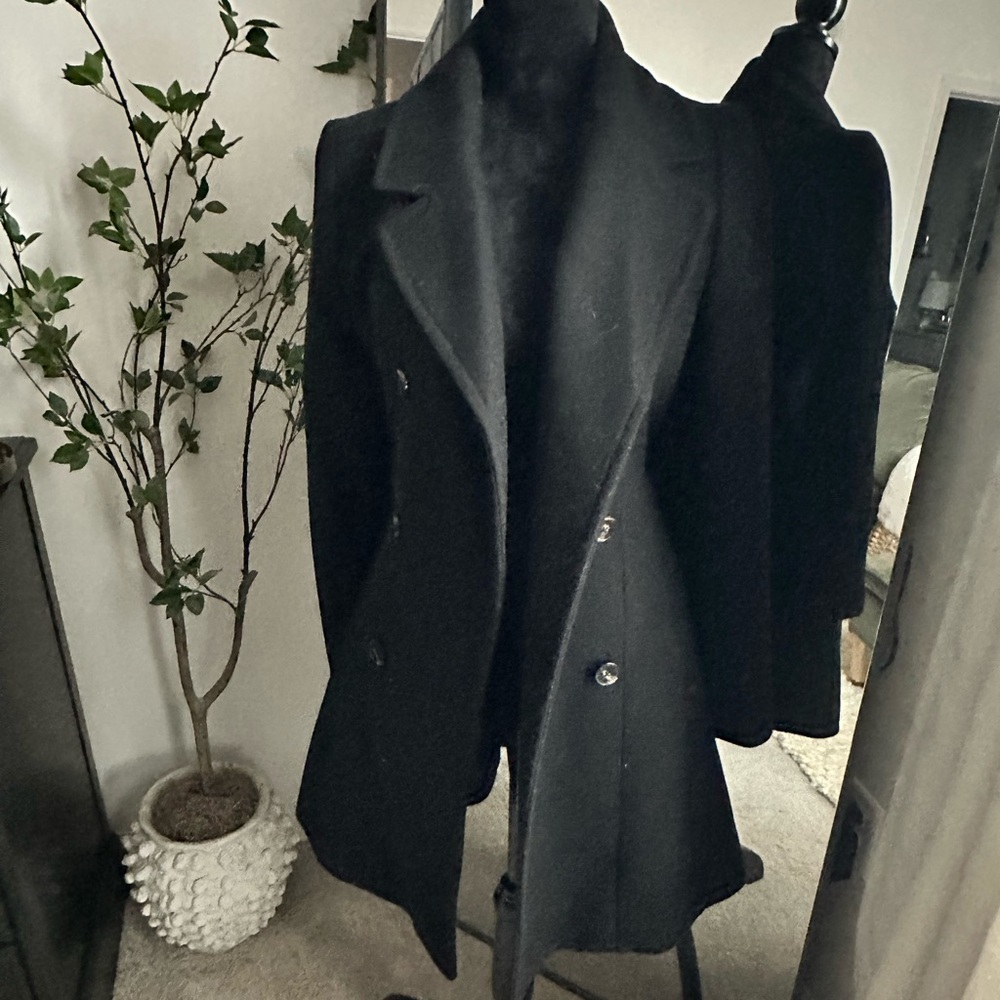 NWT.  Belted Express midi coat.
